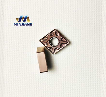 Rhombus 55° Çimentolanmış Tungsten Karbid Kesme Aracı Kullanım Dayanıklılığı Yüksek Sertlik