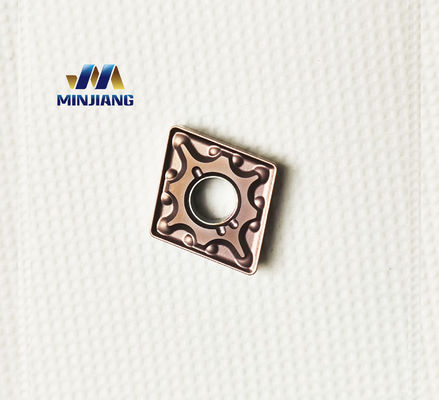 Rhombus 55° Çimentolanmış Tungsten Karbid Kesme Aracı Kullanım Dayanıklılığı Yüksek Sertlik