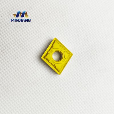 Rhombus 80° Dış ve İç İşlem PVD CVD Düzenli Polygon Tungsten Karbid CNC Kesme Araçları Metal Döviz için